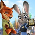 Judy and Nick Searching For Clues